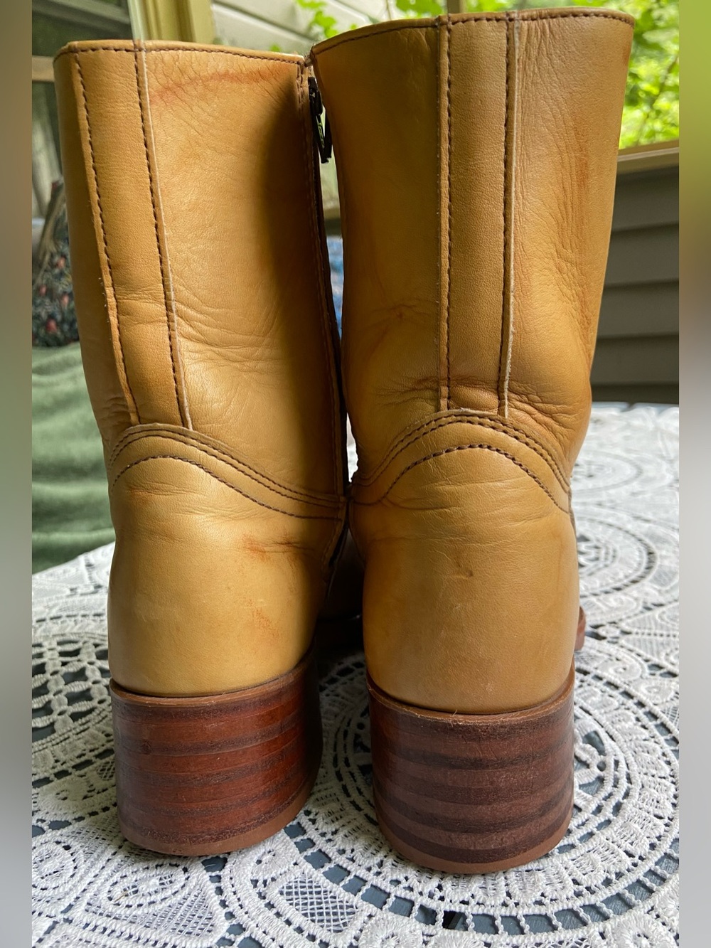 Rare Frye Campus Banana Shorties - Picture 10 of 12